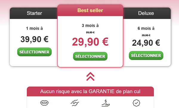 Prix et détails des abonnements